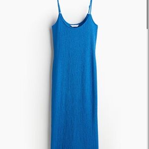 H&M crinkle dress